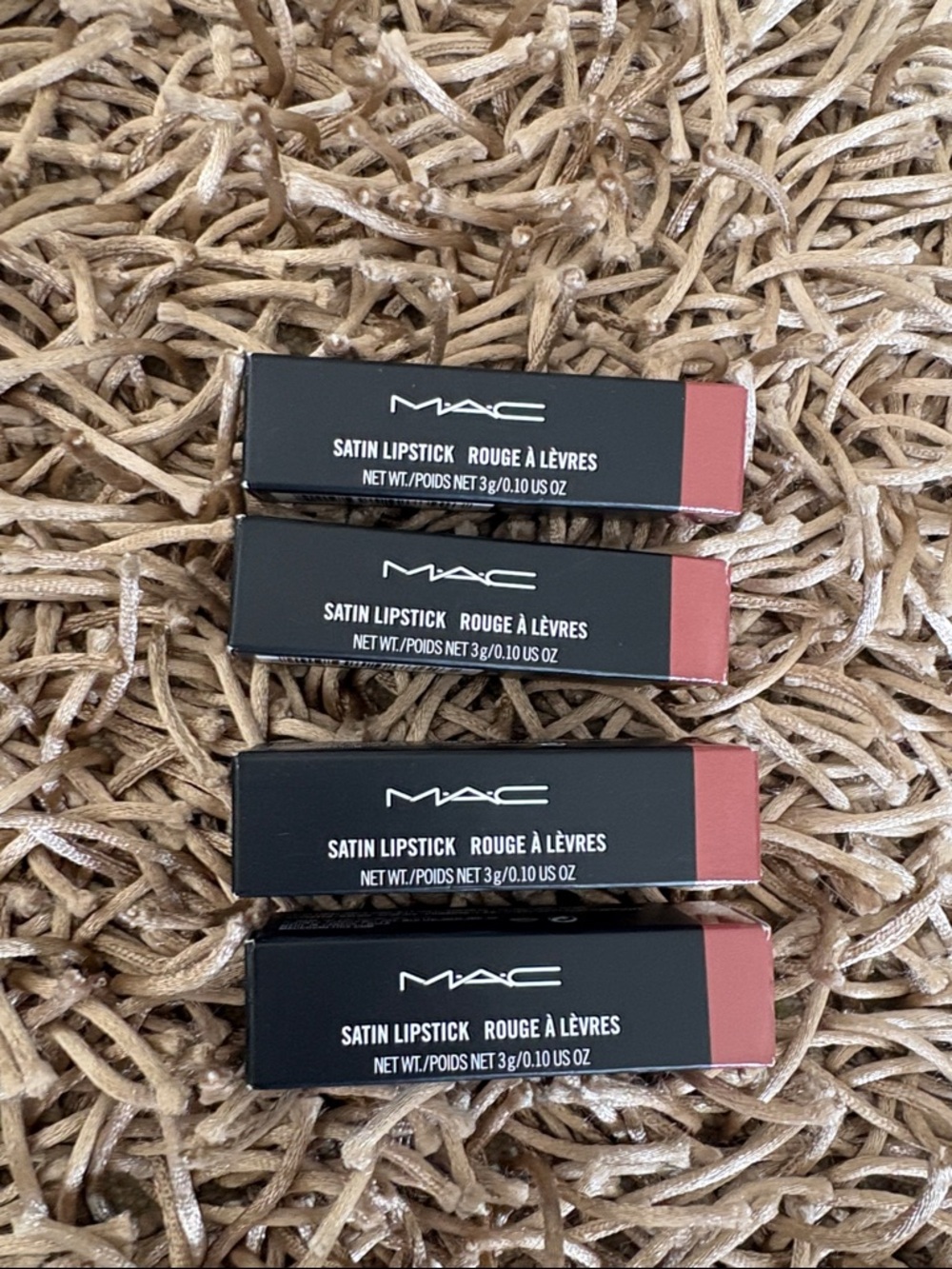 NEW MAC Satin Lipstick Viva Glam II Mauve-Nude -price for each.